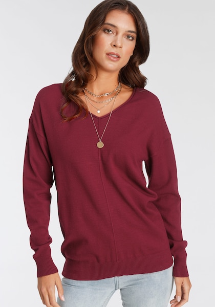 Laura Scott V-Ausschnitt-Pullover