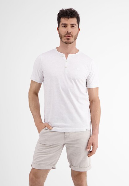 LERROS T-Shirt »LERROS Serafino mit Finelinerstreifen