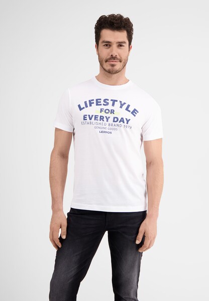 LERROS T-Shirt »LERROS T-Shirt *Lifestyle for every day*«