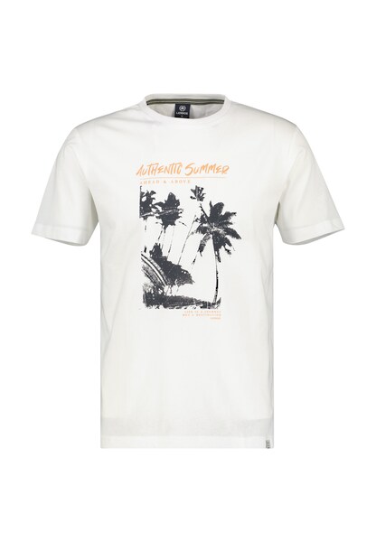 LERROS T-Shirt »LERROS T-Shirt mit Frontprint«