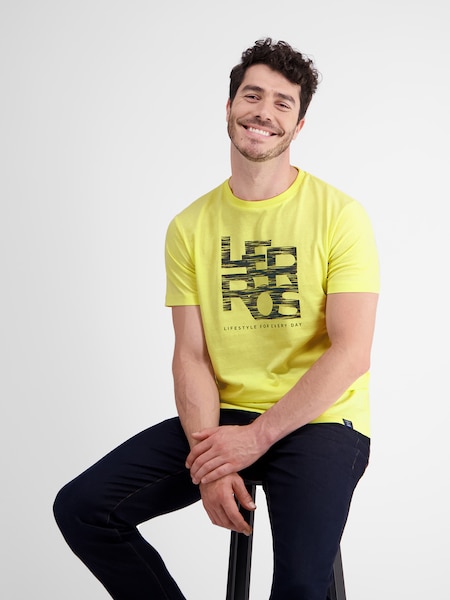 LERROS T-Shirt »LERROS T-Shirt mit LERROS Print«