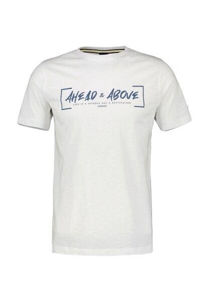 LERROS T-Shirt »LERROS T-Shirt mit Print *Ahead & Above*«