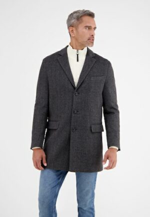 LERROS Wintermantel »LERROS Mantel in klassischer Fischgrat-Optik«