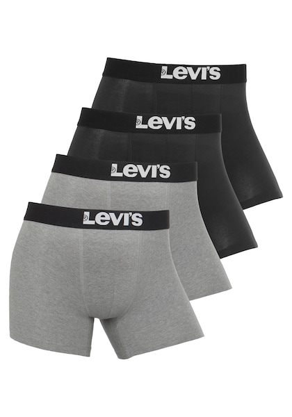 Levi's® Boxershorts »Men Solid Logo Boxer 4er Pack«