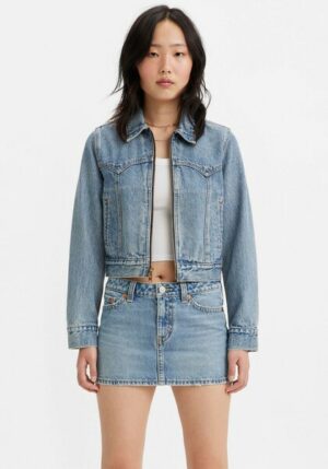 Levi's® Jeansjacke »ZIP SLIM TRUCKER DARK«