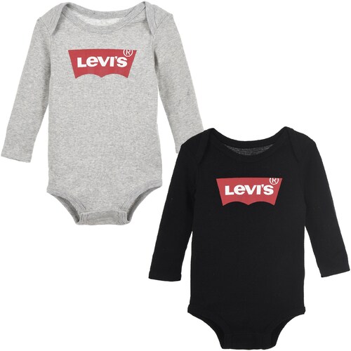 Levi's® Kids Langarmbody »LS 2PK BATWING BODYSUIT«