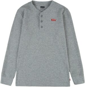 Levi's® Kids Langarmshirt »LVB LS THERMAL HENLEY KNIT TOP«