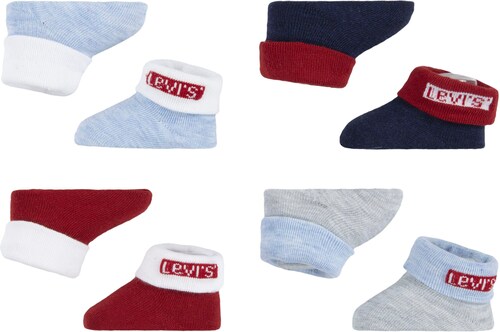 Levi's® Kids Socken »4PK Red Tab Bootie«