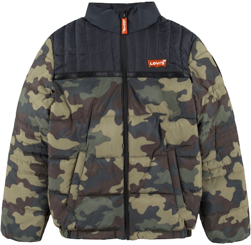 Levi's® Kids Winterjacke »AOP COLOR BLOCK PUFFER«