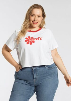 Levi's® Plus Kurzarmshirt »PL CROPPED JORDIE TEE«