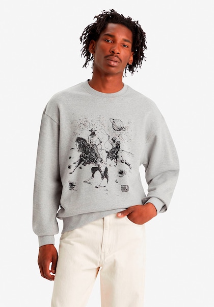 Levi's® Sweatshirt »RELAXD GRAPHIC CREW GREYS«