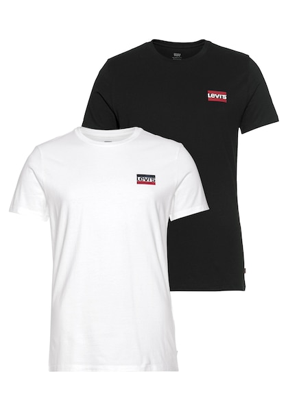 Levi's® T-Shirt »LE 2PK CREWNECK GRAPHIC«