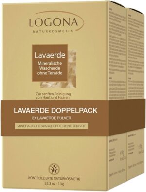 LOGONA Hautpflege-Set »Vorteilsset Lavaerde Pulver«