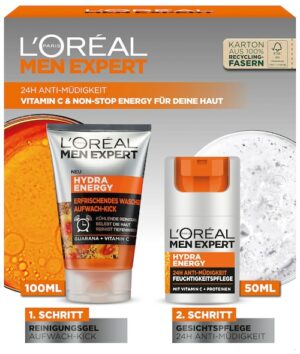 L'ORÉAL PARIS MEN EXPERT Gesichtspflege-Set »L'Oréal Men Expert Hydra Energy Geschenkset«