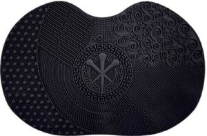 Luvia Cosmetics Foundationpinsel »Brush Cleansing Mat - Black«