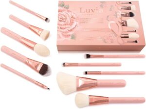 Luvia Cosmetics Kosmetikpinsel-Set »Essential Brushes - Expansion Set - Rose Golden Vintage«
