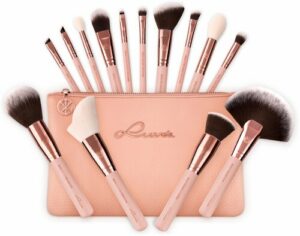 Luvia Cosmetics Kosmetikpinsel-Set »Essential Brushes - Rose Golden Vintage«