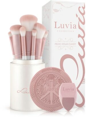 Luvia Cosmetics Kosmetikpinsel-Set »Prime Vegan Candy«