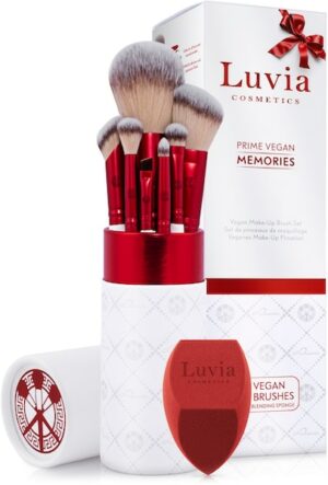 Luvia Cosmetics Kosmetikpinsel-Set »Prime Vegan Memories«