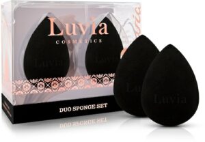Luvia Cosmetics Make-up Schwamm »Make-up Blending Sponge Set-Black«