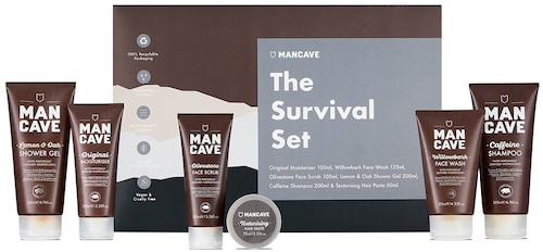 MAN CAVE Hautreinigungs-Set »The Survival Set«