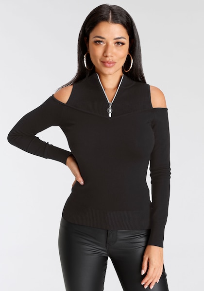 Melrose Stehkragenpullover