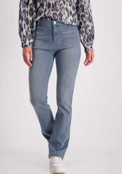 Monari Bootcut-Jeans »Hose Jeans Ketten«