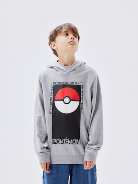 Name It Kapuzensweatshirt »NKMJALTE POKEMON SWEAT WH BRU NOOS BFU«