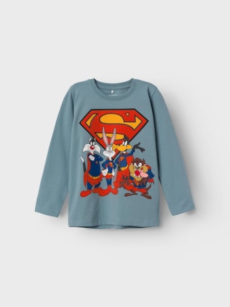 Name It Langarmshirt »NMMALVUX LOONEY LS TOP WAB«