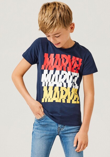 Name It Rundhalsshirt »NKMNIK MARVEL SS TOP NOOS MAR«