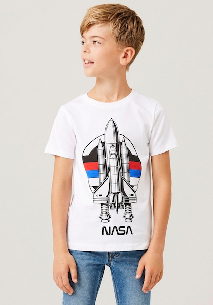 Name It Rundhalsshirt »NKMNOBERT NASA SS TOP NOOS NAS«