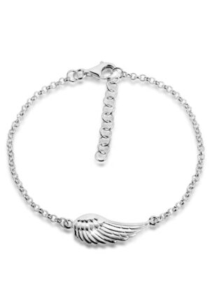 Nenalina Armband »Flügel Anhänger Schutzengel 925 Silber«