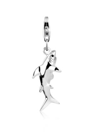 Nenalina Charm-Einhänger »Anhänger Hai Fisch Meer Shark 925 Silber«