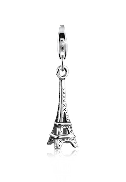 Nenalina Charm-Einhänger »Eiffelturm Anhänger Paris Reise Urlaub 925 Silber«