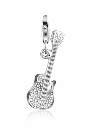 Nenalina Charm-Einhänger »Gitarren-Anhänger Musik Instrument Song 925 Silber«