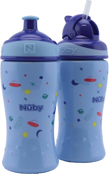 Nuby Trinkflasche »blau«