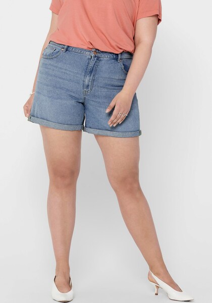 ONLY CARMAKOMA Jeansshorts »CARHINE REG SHORTS DNM«