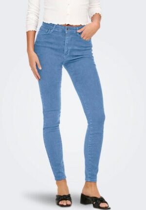 ONLY High-waist-Jeans »ONLICONIC HW SK LONG ANK DNM NOOS«