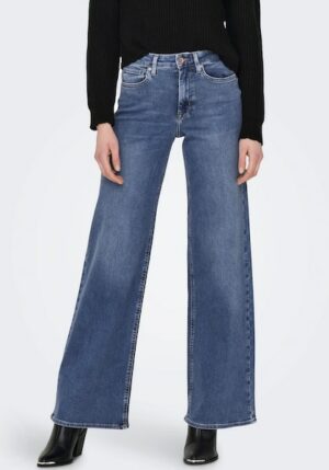 ONLY High-waist-Jeans »ONLMADISON BLUSH HW WIDE DNM CRO372 NOOS«