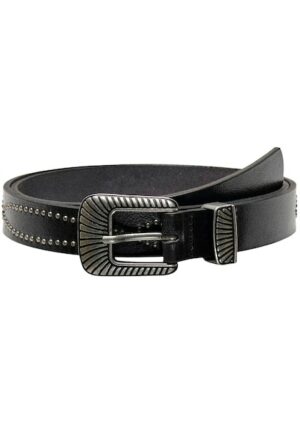 ONLY Ledergürtel »ONLLEA STUDDED LEATHER JEANS BELT ACC«