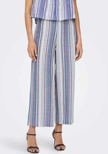 ONLY Schlupfhose »ONLTHYME MW LONG STRIPE CULOTTE PNT«