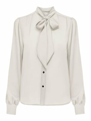 ONLY Shirtbluse »ONLRUTH LIFE L/S BOW SHIRT PTM«
