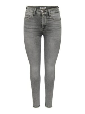 ONLY Skinny-fit-Jeans »ONLBLUSH MW SKINNY DECO ANK RW REA0918«