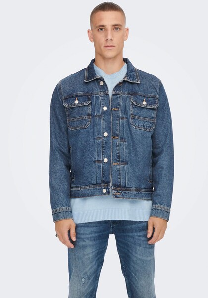 ONLY & SONS Jeansjacke »ONSDUKE M. BLUE 3518 JACKET«