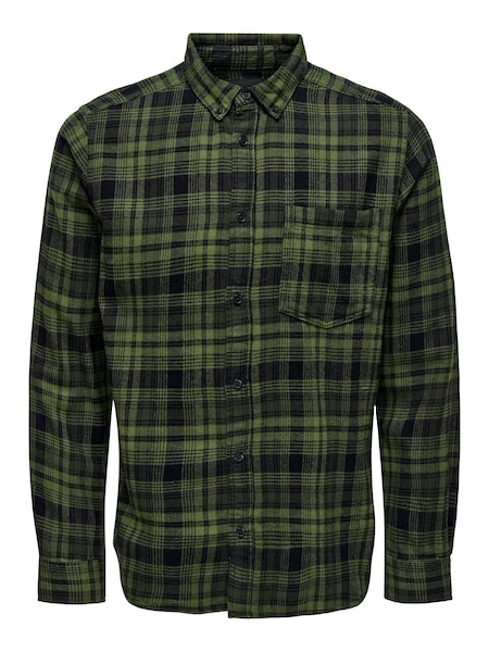 ONLY & SONS Karohemd »ONSYUN REG BTN DOWN CHECK LS SHIRT«