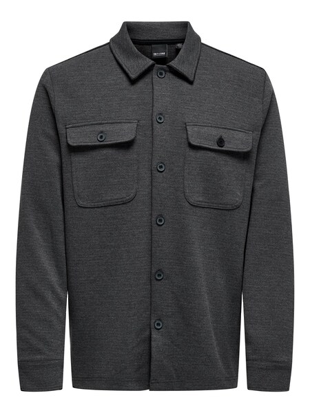 ONLY & SONS Langarmhemd »ONSNEWKODYL OVERSHIRT SWEAT NOOS«