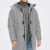 ONLY & SONS Steppjacke »ONSCARL LIFE LONG QUILTED COAT NOOS OTW«