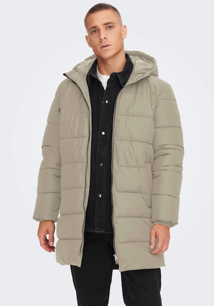 ONLY & SONS Steppjacke »ONSMELVIN LIFE PUFFER COAT OTW VD«