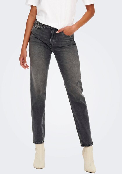 ONLY Straight-Jeans »ONLEMILY STRETCH HW ST ANK CRO614«