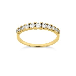 Orolino Fingerring »333/- Gelbgold Zirkonia«